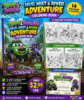🏁✨Zippy & Boomers Adventure & coloring Book 📚🌟🏁
